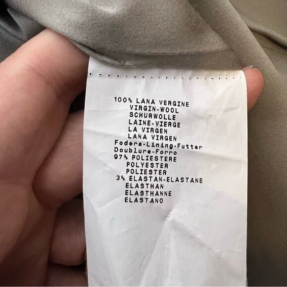 Armani Collezioni brown trimmed suit jacket sz 6 - Picture 5 of 5